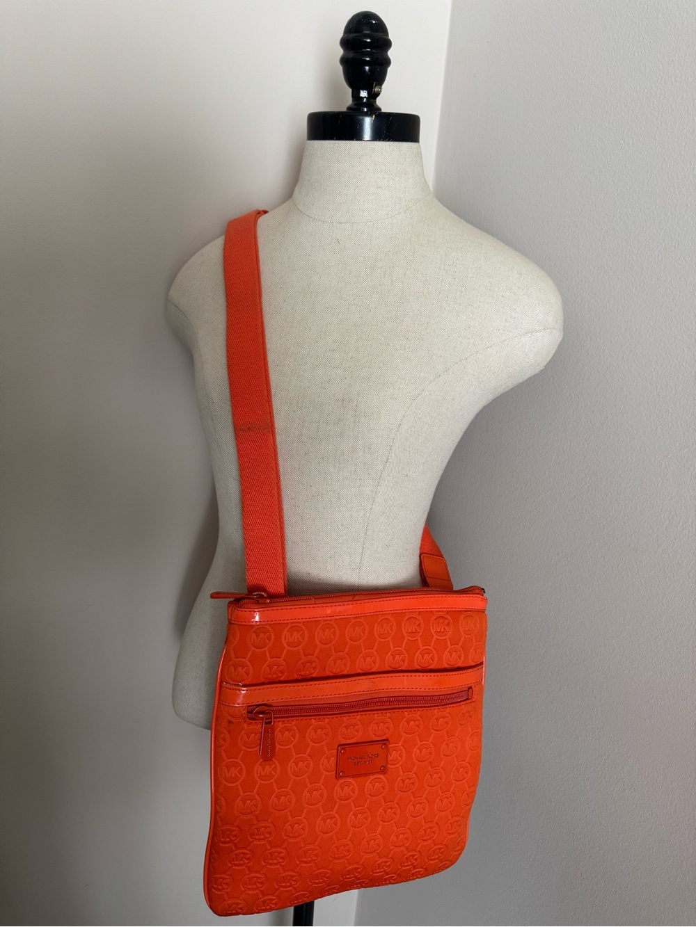 Michael Kors Orange Crossbody Bag